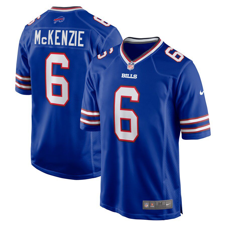 Men Buffalo Bills #6 Isaiah McKenzie Nike Royal Game NFL Jersey